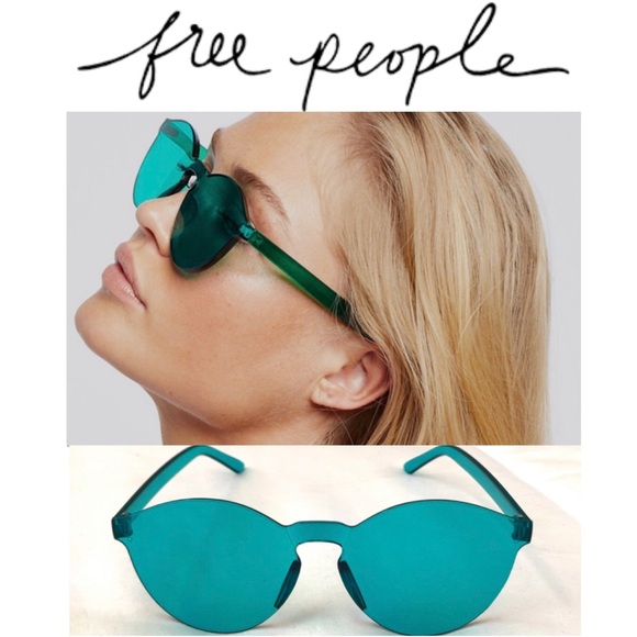 Free People Accessories - Free People vibrant tinted sunglasses